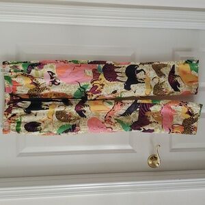 J. Crew Multicolor Safari Print Pants Size 0